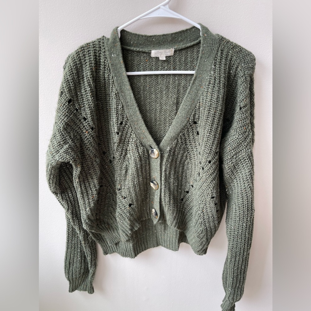 Cropped cardigan